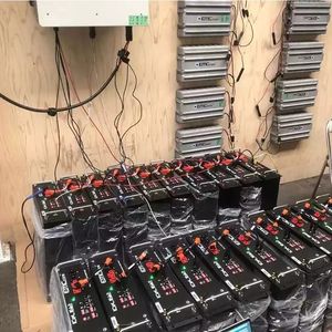 แบตเตอรี่ลิเธียมโซลาร์ AOBOET <span class=keywords><strong>Uhome</strong></span> 100AH 10kwh 200AH สำหรับเก็บพลังงานภายในบ้าน 48V 51.2V Lifepo4 แบบติดตั้งบนชั้นวาง - Product Image 5