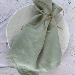 LY, venta al por mayor, alta calidad, <span class=keywords><strong>100</strong></span>, puro, Lino francés, blanco, bordado, servilletas de cóctel - Product Image 2