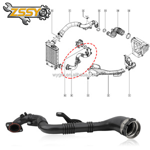 Tuyau de <span class=keywords><strong>turbo</strong></span>, tuyau d'admission d'air pour NISSAN QASHQAI II SUV 1.2 DIG-T 144607323R - Product Image 3