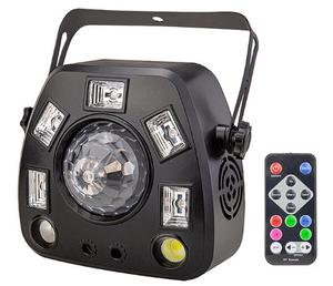 Bóng Ma Thuật Dmx Dj Led 4 Trong 1 + Đèn Nhấp Nháy + Laser + Đèn Hiệu Ứng Sân Khấu Uv - Product Image 1