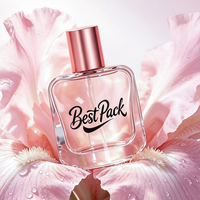 Flacon de parfum vide de luxe en verre 30ml 50ml 100ml avec pompe pulvérisatrice, emballage cosmétique avec boîte cadeau