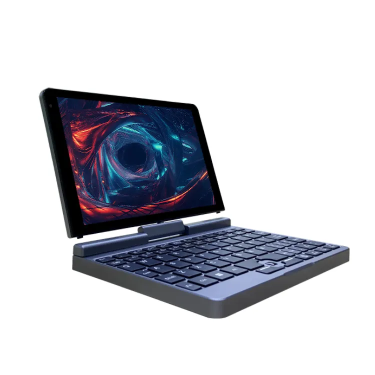 Beste Qualität Pocket Laptop Mini 8 Zoll Laptop Silber Notebook Touchscreen N100 12GB Ram 1TB Ssd Mini Laptop für Unternehmen