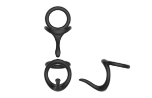 Op Maat Gemaakte Zachte Huid Vriendelijke Comfort Hoge Kwaliteit Vloeibare Siliconen Geen Functie Mannen Mannelijke Haan Ringen - Product Image 3