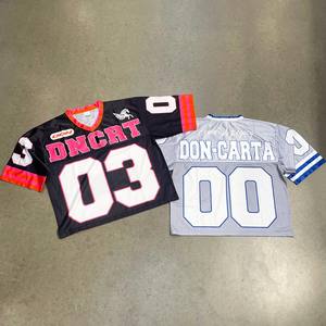Bóng Đá Jersey <span class=keywords><strong>T</strong></span>ùy Chỉnh Chấ<span class=keywords><strong>t</strong></span> Lượng Cao Người Đàn Ông Boxy <span class=keywords><strong>T</strong></span> Áo Sơ Mi Màn Hình Printjersey Bán Buôn Lưới Bóng Đá Jersey - Product Image 1