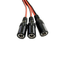 Kabel Ekstensi Daya DC 12V dengan Colokan Betina 2.1x5.5mm 2.5x5.5mm untuk Berbagai Perangkat