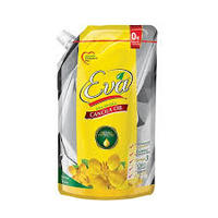 Doypack en plastique imprimé personnalisé d'usine pour l'huile d'olive de tournesol 1L 3L 5L pochette de bec de sac d'emballage de qualité alimentaire pour la cuisson de noix de coco