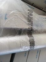 Film de masquage pour voiture en PE jetable, feuille plastique, bâche de protection, 5 m, pour peintres