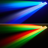 Professionnel deux bras Six tête effet lumière pour bar fête DJ Disco fête Concert scène éclairage LED faisceau mobile lumière