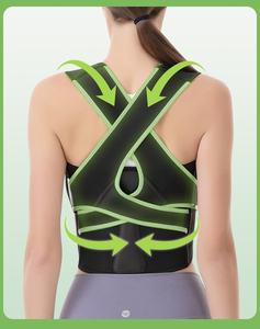 Correcteur de posture réglable pour les épaules, améliore le soutien de la colonne vertébrale et du dos, ceinture de correction de posture - Product Image 2