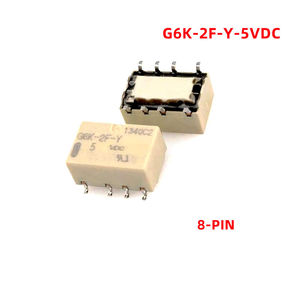 Relé de Señal G6K-2F-Y-5VDC G6K-2F-Y-5 G6K-2F-Y G6K2FY G6K-2F DC5V SOP-8 Dos Encendidos y Dos Apagados Relé Electromagnético - Product Image 2