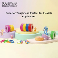 Filament d'impression 3D TPU haute élasticité 70A 215-225 ° Matériau super doux et flexible pour supports médicaux et chaussures sur mesure