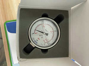 <span class=keywords><strong>Manomètre</strong></span> en acier inoxydable pour machine de nettoyage, <span class=keywords><strong>manomètre</strong></span> de pression hydraulique - Product Image 6