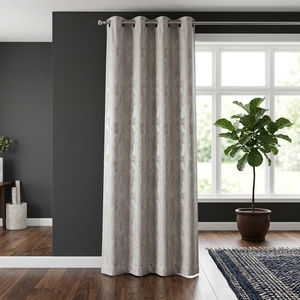Rideaux occultants de luxe Jacquard DaiRui en gros, 100 % occultants, thermiquement isolés, à œillets, pour salon - Product Image 4