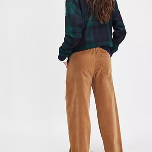 Jeans Aurora de Cintura Alta, Corte Recto, Transpirables, Bordados, Casuales, Lavado Claro, con Detalle de Agujeros - Product Image 2