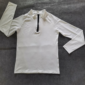Camisas deportivas con cremallera 1/4 de <span class=keywords><strong>manga</strong></span> <span class=keywords><strong>larga</strong></span> transpirables de secado rápido para <span class=keywords><strong>hombre</strong></span> de alta calidad, ropa deportiva, camisetas ajustadas de <span class=keywords><strong>manga</strong></span> <span class=keywords><strong>larga</strong></span>, ropa deportiva - Product Image 6