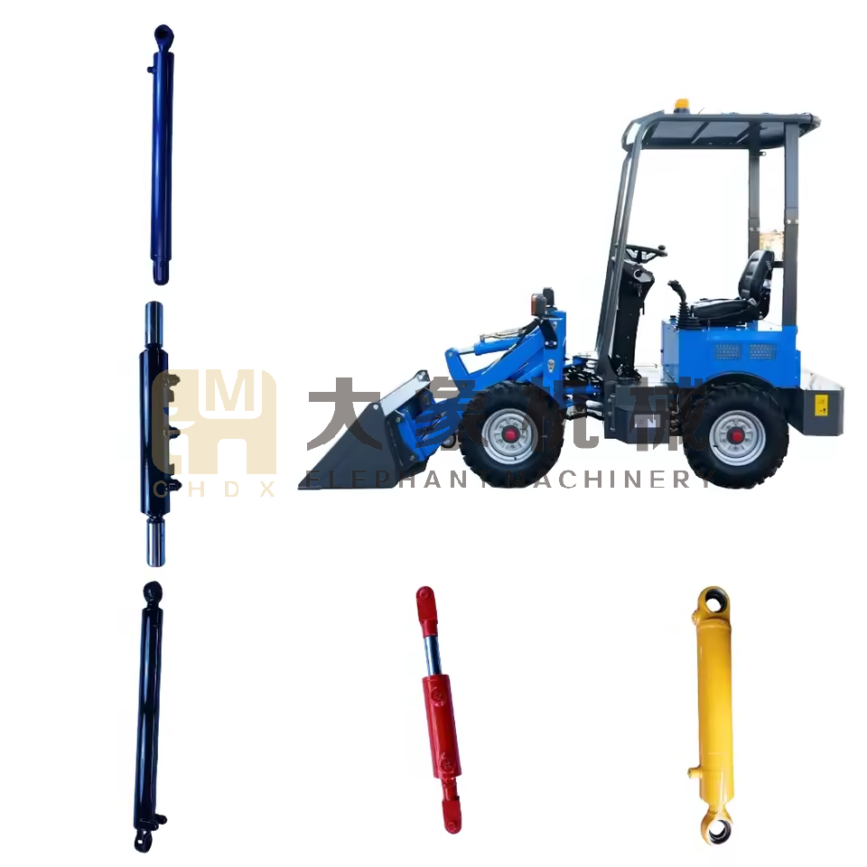 Compact Structure Chrome Rod Long Stroke Discharge Auger Hydraulic Pump System Grain Harvester Hydraulic Cylinder 13 Hca0490eeffff435085ce60b231f228065