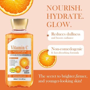 Marque privée Alpha Arbutine Sérum <span class=keywords><strong>Anti</strong></span>-Taches Acide Kojique AHA Formule Liquide Sérum Visage et Corps Éclaircissant Blanchiment 300ml - Product Image 2