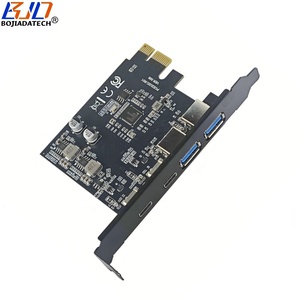 Nhà máy mới 4 cổng 5Gbps USB 3.2 kép Type-A + 2 Type-C kết nối để PCI-E 1x PCIe X1 Adapter mở rộng riser thẻ - Product Image 4