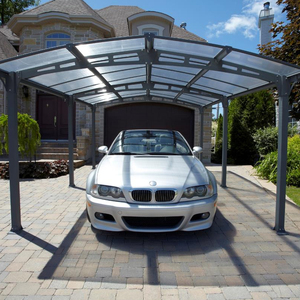 Arcos al aire libre, pérgola de techo de Metal, toldos de plástico, garajes de aluminio, dosel <span class=keywords><strong>para</strong></span> coche - Product Image 1