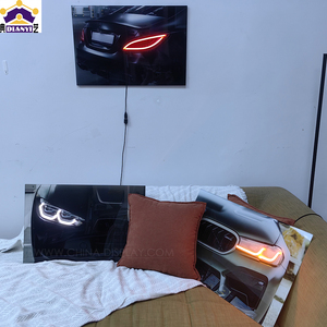 Customized Led Car <strong>Poster</strong> Neon Light up Light Box Sign Wall Neon Car <strong>Posters</strong> for Bedroom Game Room Decor - Product Image 1
