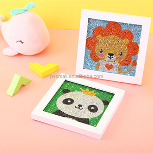 PL ภาพวาดตกแต่งบ้านแบบไร้ขอบสำหรับเด็ก,ภาพตกแต่งบ้านตกแต่งด้วยภาพตัดปะเพชร3d ภาพการ์ตูน - Product Image 1