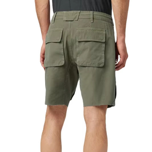 Custom Heren 2025 Trendy Duurzame 100% Katoenen Twill Korte Broek Zes Functionele Pockets Tracker Twill Cargo Shorts - Product Image 1