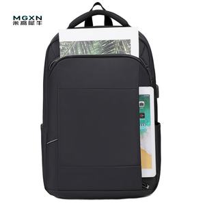 Bolsas personalizadas para ordenador portátil de negocios al por mayor, mochilas Oxford impermeables de viaje antirrobo con USB para ordenador portátil para hombre - Product Image 5