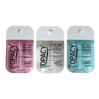 Désinfectant pour les mains en spray de poche antibactérien parfumé personnalisé 20ml 38ml 45ml 50ml