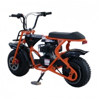 Karting électrique avec moteur à chaîne de 105 cm3, refroidissement par air, embrayage automatique à friction sèche, quad électrique pour enfants, moto