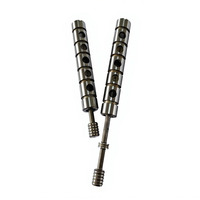 YIMAKE OEM – Ensemble de bagues de soupape hydraulique usinées CNC sur mesure en bronze poli et acier inoxydable