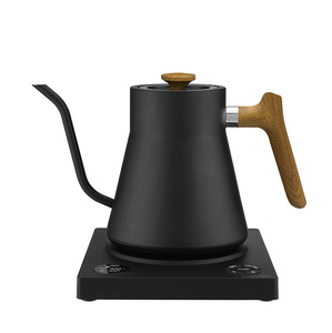 Nuevo Hervidor Eléctrico Portátil Pequeño para Viajes, Hervidor Eléctrico de Cuello de Cisne para Café, Hervidor de Acero Inoxidable - Product Image 3