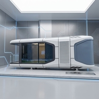 Cápsula Espacial Prefabricada de Diseño Moderno y Lujoso con Sistema Inteligente, Venta al Por Mayor de Fábrica