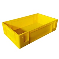 Caisse de transport robuste en plastique 480*380*200mm, bac de stockage industriel pour quincaillerie et pièces automobiles, boîte de transport en plastique