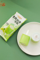 Abink Vert Raisin Milkshake Crème Glacée Rouge À Lèvres Boîte Moule Propitious Dragon Breath Liquide D'azote Frais Blanc Crème Sac Emballage
