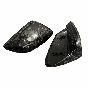 For Custom Finish Car View Mirror Outside Rear View Mirror dry carbon fiber Porsche 911 taycan OEM Mirror Covers