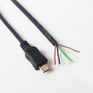 c Power Adapter with Usb c <b>Cable</b> TPE Material USB2.0 Type c to Bare Open End Wire - Product Image 1