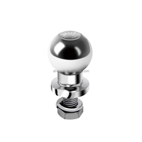 Accessoires de remorque Fourniture de boule d'attelage chromée réglable Diamètre de boule d'attelage tout-terrain 50mm