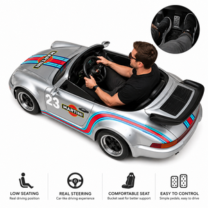 Vehículo Retro Clásico de 2500W para Adultos, Uso en Parques, Alquiler, Venta al Por Mayor - Product Image 2