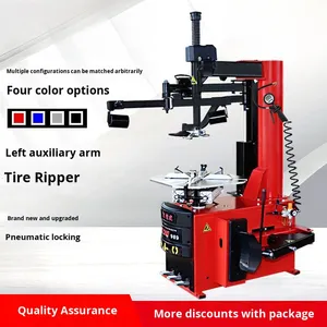 เครื่องเปลี่ยนยางรถยนต์แบบอัตโนมัติเต็มรูปแบบ พร้อมระบบถ่วงล้อ แขนเสริมแรงดันสูง ป้องกันการระเบิด ยางถอดออกได้ สำหรับขายส่ง - Product Image 3