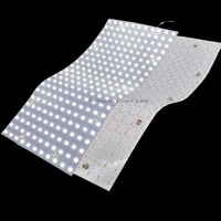 24V Flexible LED Feuille Lumière Paysage Rétro-Éclairé Unique Couleur CCT RGB RGBW Adressable RGB Panneau Optionnel CRI95 50000 Heures