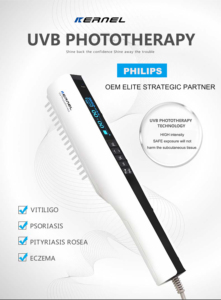 Lámpara para <span class=keywords><strong>Psoriasis</strong></span> Kernel 4003bl2d, Uso Doméstico, 311nm, Máquina de Fototerapia UVB para <span class=keywords><strong>Dermatitis</strong></span> <span class=keywords><strong>Atópica</strong></span>, Tratamiento de Vitíligo - Product Image 2