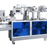 Machine d'emballage sous blister en aluminium et PVC de haute précision, électrique et pneumatique, DPP-150, pour comprimés et bonbons