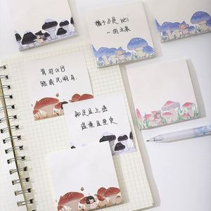 HengXin Cute Sticky Note 50Sheets Kawaii School Supplies Memo <b>Pad</b> Self-adhesive Cute Stationery - Product Image 5