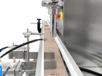 Machine de remplissage semi-automatique de poudre à convoyeur à vis sans fin de table, dosage de poudre sèche haute précision pour épices, lait, protéines, farine