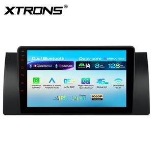 Système de navigation stéréo pour voiture Android XTRONS 9 pouces pour BMW X5 E53 UNISOC 7865 Double Bluetooth Écran QLED 8+128 Go Global 4G AKM DSP - Product Image 5
