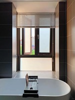 Fenêtres battantes en alliage d'aluminium Solink, verre trempé/fumé, insonorisées, certifiées Energy Star, design moderne pour appartement, garantie 5 ans