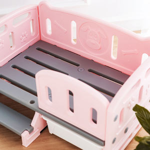 Großhandelspreis PP-Kunststoff Haustierbett Rosa/Blau/Grün Hochwertiges Haustierbett für Kleine Hunde Versandbereit - Product Image 2