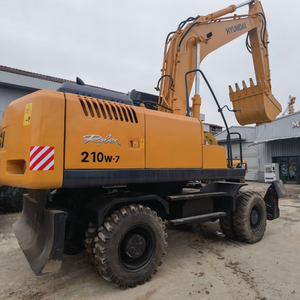 Excavadora de cadenas Hyundai R210w-7 usada, casi nueva, de 21 toneladas, motor original, control PLC, mejor rendimiento, en venta. - Product Image 4