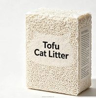 Fabricant de litière pour chat en tofu, marque privée OEM, écologique et biodégradable