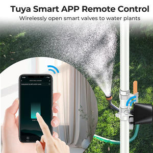 Temporizador de agua inteligente para jardín, resistente al agua, con control remoto por aplicación, para el hogar, escuela, fábrica, fácil instalación, válvula de plástico - Product Image 2
